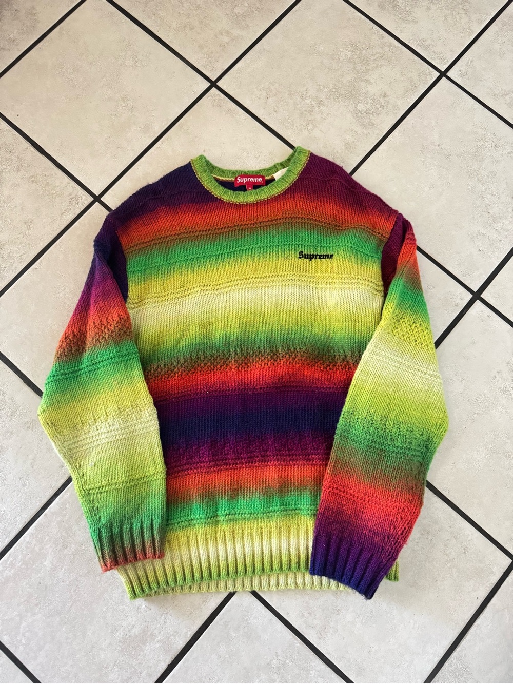 Supreme Gradient Sweater